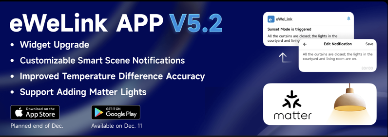 Co je nového v eWeLink App V5.2