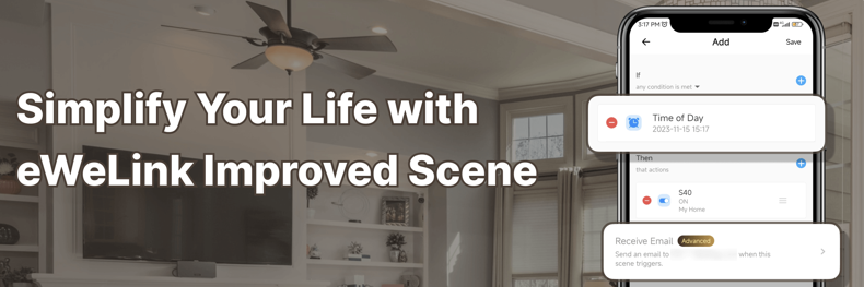 Zjednodušte si život s vylepšenou scénou eWeLink