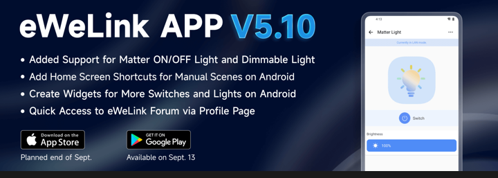 Co je nového v eWeLink App V5.10