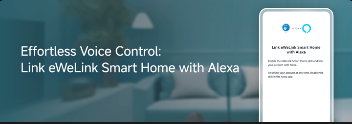 Hlasové ovládání bez námahy: Propojte eWeLink Smart Home s Alexou