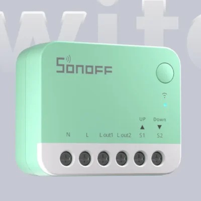 Novinka -  Sonoff DUAL-RBS OVLADAČ ZÁCLONY MATTER
