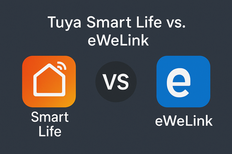 Jaká aplikace je lepší, Tuya/Smart Life nebo eWeLink?