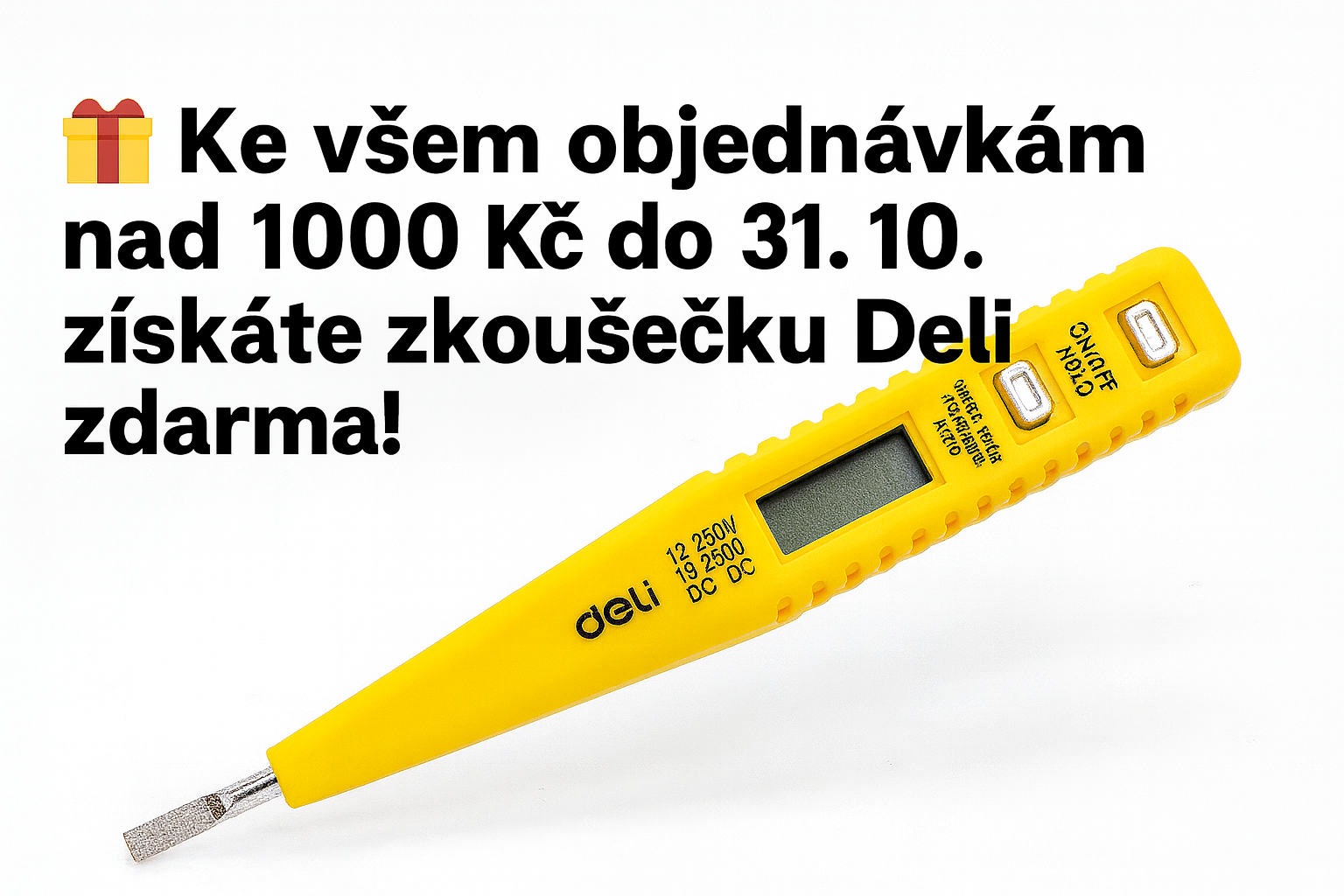 Dárek ke každé objednávce