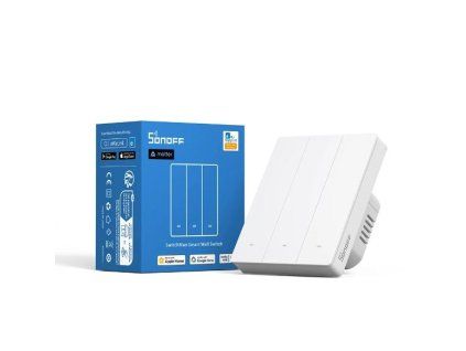 SONOFF M5 Matter – nástěnný WiFi vypínač bílý