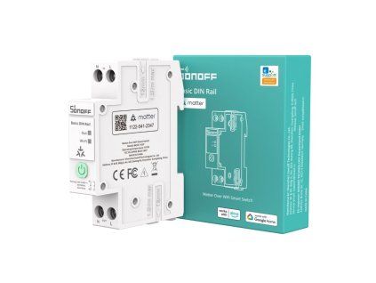 SONOFF BASIC-1GSP - chytrý spínač na DIN lištu Matter over Wi-Fi