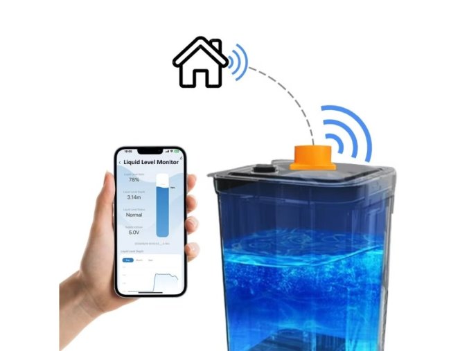 Tuya ultrasonický senzor hladiny kapaliny