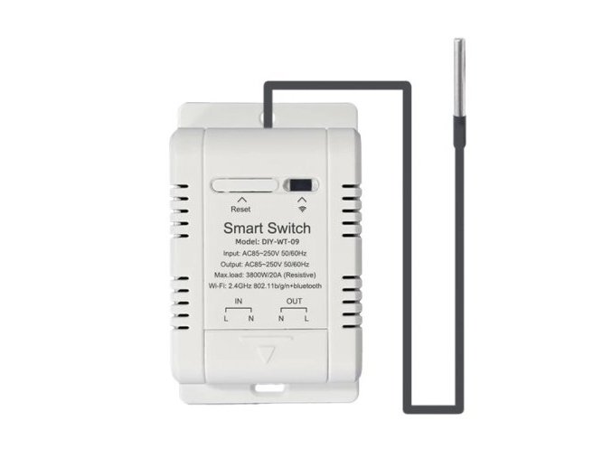eWeLink TH20  termostat s vodotěsným senzorem teploty