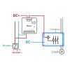 SONOFF WiFi Mini-D Matter – schéma zapojení dry contact výstupu
