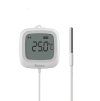 SONOFF SNZB-02LD – pohled zepředu na Zigbee senzor teploty