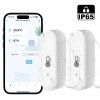 Tuya WiFi senzor teploty IP65 – detail vodotěsného krytu pro exteriér
