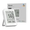 SONOFF SAWF-08P – monitor CO₂, pohled zboku s displejem