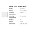 Zigbee TH senzor