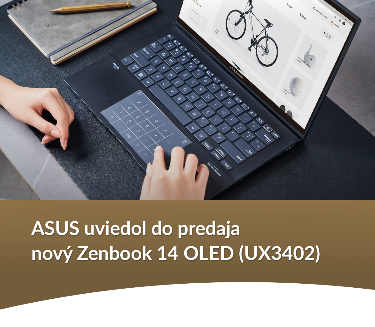 Nový ASUS Zenbook 14 OLED - UX3402