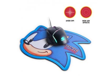 Energy Sistem Gaming Mouse ESG M2 Sonic (špičková herní myš s 8 programovatelnými tlačítky a RGB LED osvětlením) 452972