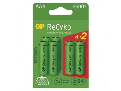 EMOS GP nabíjacia batéria ReCyko 2700 AA (HR6) 6ks B2127V