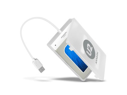 AXAGON ADSA-1S, USB2.0 - SATA HDD/SSD adaptér vč. 2.5'' pouzdra Axagon