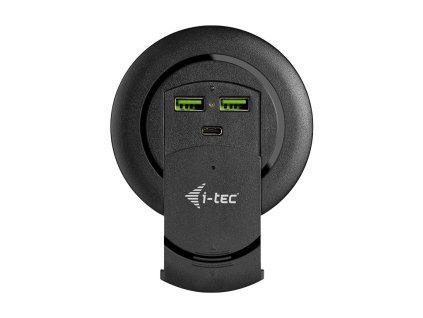 i-tec Built-in Desktop Fast Charger, USB-C PD 3.0 + 3x USB 3.0 QC3.0, 96W CHARGER96WD I-Tec