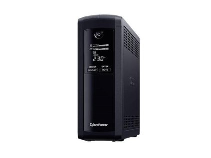 CyberPower Value PRO SERIE GreenPower UPS 1200VA/720W, zásuvky IEC VP1200EILCD Cyber Power Systems