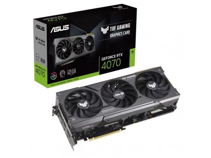 ASUS VGA NVIDIA GeForce TUF GAMING RTX 4070 12GB GDDR6X, RTX 4070, 12GB GDDR6X, 3xDP, 1xHDMI 90YV0IZ1-M0NA00 Asus