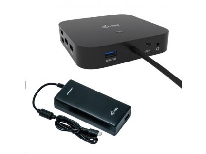 i-tec USB-C HDMI DP Docking Station with Power Delivery 100 W + i-tec Universal Charger 112W C31HDMIDPDOCKPD100 I-Tec