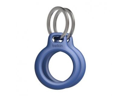 Belkin puzdro Secure Holder with Key Ring pre AirTag 2-pack - Blue MSC002btBL