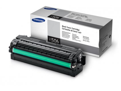 Čierna tonerová kazeta Samsung CLT-K506L s vysokou výťažnosťou (6 000 strán) SU171A
