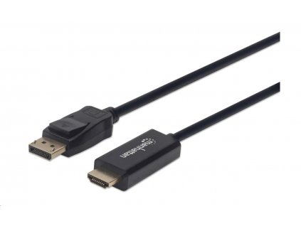 MANHATTAN Kábel DisplayPort na HDMI 1080p, 1.8 m, čierna 152679 Manhattan