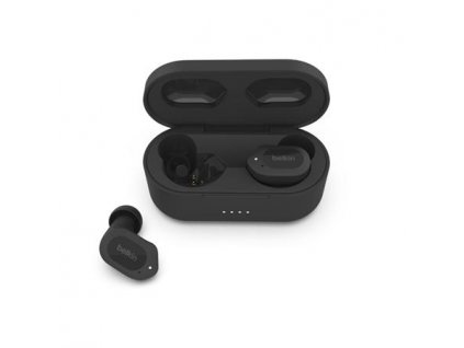 Belkin SOUNDFORM™ Play - True Wireless Earbuds - bezdrátová sluchátka, černá AUC005btBK