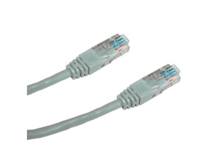 DATACOM Patch cord UTP Cat6 šedý 0,5m 1590