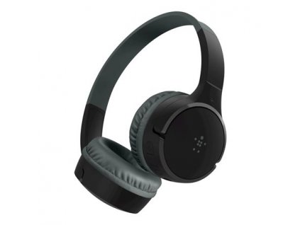 Belkin SOUNDFORM™ Mini - Wireless On-Ear Headphones for Kids - dětská bezdrátová sluchátka, černá AUD002btBK