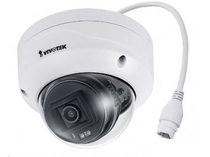 Vivotek FD9380-HF2, 5Mpix, 20sn/s, H.265, zv. 2,8 mm (103°), PoE, Smart IR, WDR 120 dB, MicroSDXC, antivandal, IP66