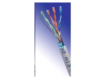 Kábel Intellinet FTP, Cat5e licna, 305 m, 26AWG, sivý 337892