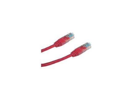 DATACOM Patch cord UTP Cat6 0,5m červený 15902