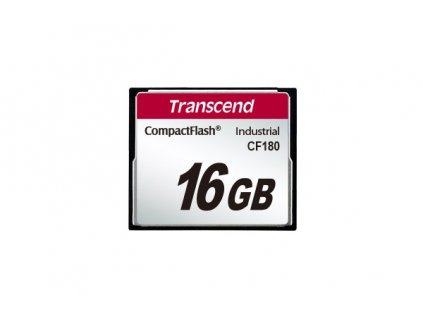 TRANSCEND CompactFlash Card CF180I, 1GB, SLC mode WD-15, Wide Temp. TS1GCF180I Transcend