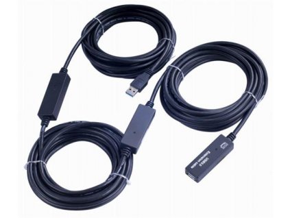 PremiumCord USB 3.0 repeater a prodlužovací kabel A/M-A/F 20m ku3rep20