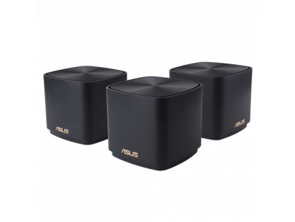 ASUS ZenWiFi XD4 Plus 3-pack black Wireless AX1800 Dual-band Mesh WiFi 6 System 90IG07M0-MO3C50 Asus