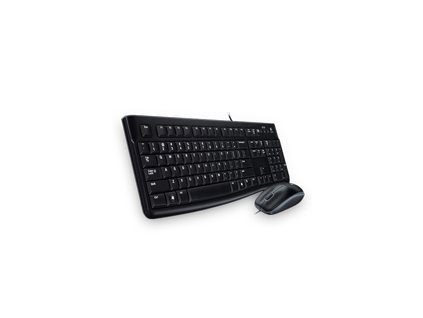 set Logitech Desktop MK120, drátový, USB, US 920-002563