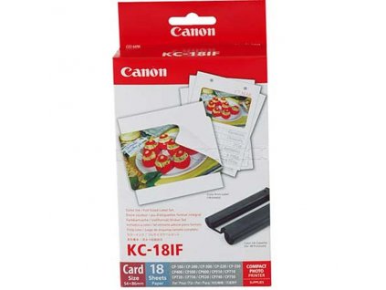 Canon KC18IF 54x86 18ks termosublimačná nálepka pre tlačiareň 7741A001