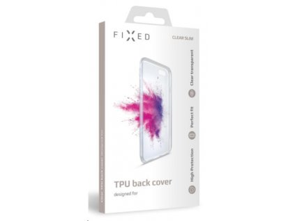 Zadný gélový kryt FIXED pre Apple iPhone 12/12 Pro, číry FIXTCC-558 Fixed