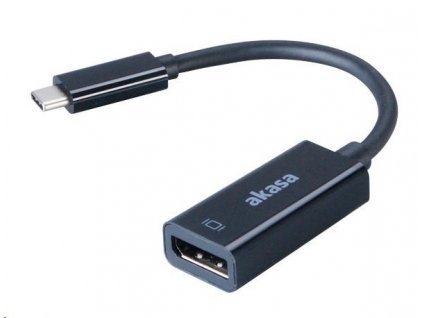 Adaptér AKASA USB Type-C na DisplayPort AK-CBCA05-15BK Akasa