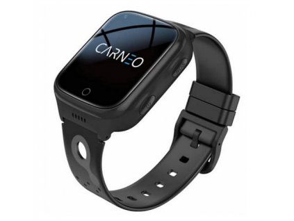 CARNEO dětské GPS hodinky GuardKid+ 4G Platinum black 8588007861579 Carneo