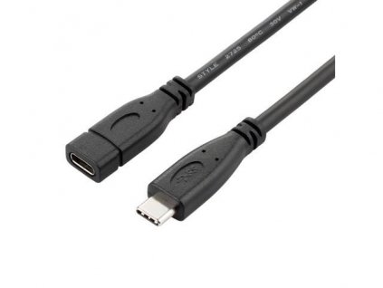 PremiumCord Prodlužovací kabel USB 3.2 generation 2, C/male - C/female, 1,5m ku31mfa015