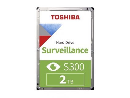 TOSHIBA HDD S300 Surveillance (SMR) 2TB, SATA III, 5400 rpm, 128MB cache, 3,5", BULK HDWT720UZSVA Toshiba