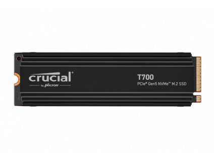 Crucial T700/heatsink/2TB/SSD/M.2 NVMe/Černá/5R CT2000T700SSD5