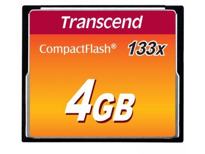 TRANSCEND Compact Flash 4GB (133x) TS4GCF133 Transcend