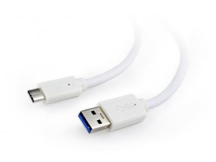 Gembird kábel USB 3.0 (AM) na USB 3.1 (CM), 0.5 m, biely CCP-USB3-AMCM-W-0.5M