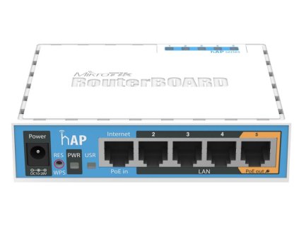 Mikrotik RB951Ui-2nD,650MHz, hAP, 5xLAN, 2,4GHZ