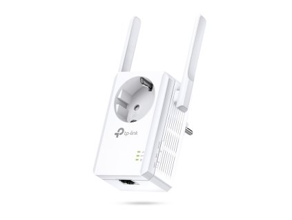 TP-Link TL-WA860RE 300Mbps Wifi N Range Ext./AP, 1x10/100 RJ45, s průchozí zásuvkou, power schedule TP-link