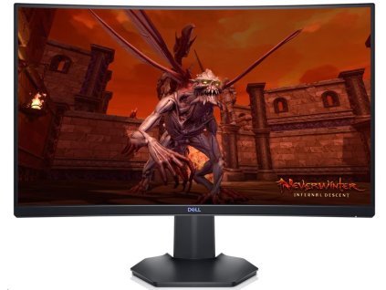 DELL LCD 27 Curved Gaming Monitor/S2721HGFA - /27"/1920 x 1080/FHD/16:9/144Hz/4ms/3000:1/178°/VESA/HDMI/DP/3YNBD DELL-S2721HGFA Dell