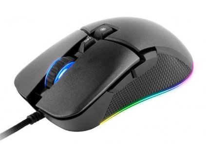 C-TECH herní myš Dawn, casual gaming, 6400 DPI, RGB podsvícení, USB GM-24L C-Tech